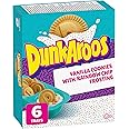 Betty Crocker Dunkaroos Vanilla Cookies with Rainbow Chip Vanilla Frosting, Package of 6 Trays of Dunkaroos
