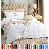 Utopia Bedding Duvet Cover Set with Pillowcases - 3 Pieces Bedding Duvet Cover with Zipper Closure - 1 Duvet Cover with 2 Pil