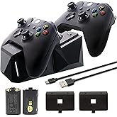Nyko Xbox One Power Kit Plus - Rechargeable Battery Kit with 2 Batteries, Micro-USB Charge Cable – Not Compatible with Xbox S