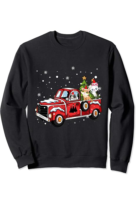 Christmas Tree Vintage Retro Sweatshirt 