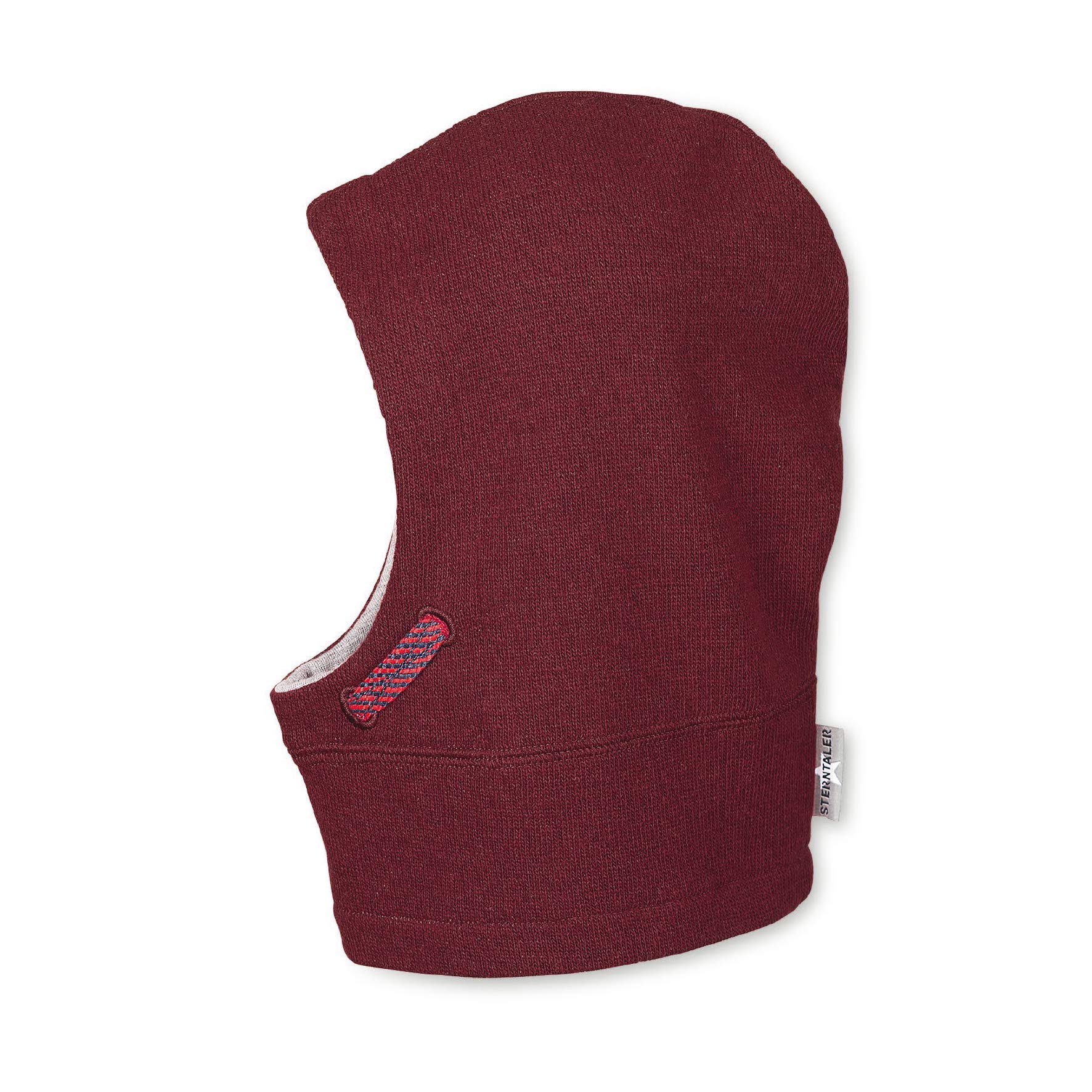 Sterntaler Unisex Balaclava with Inner Lining, Age: 12-18m, Size: 49 cm, Red