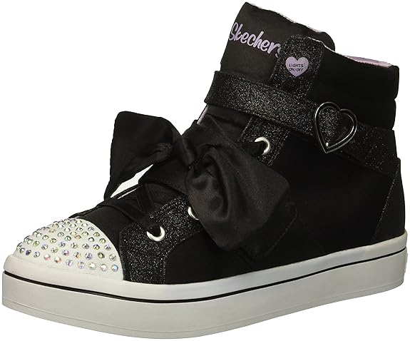 Skechers Mädchen TWI-litesb-Bow Beautiful Hohe Sneaker