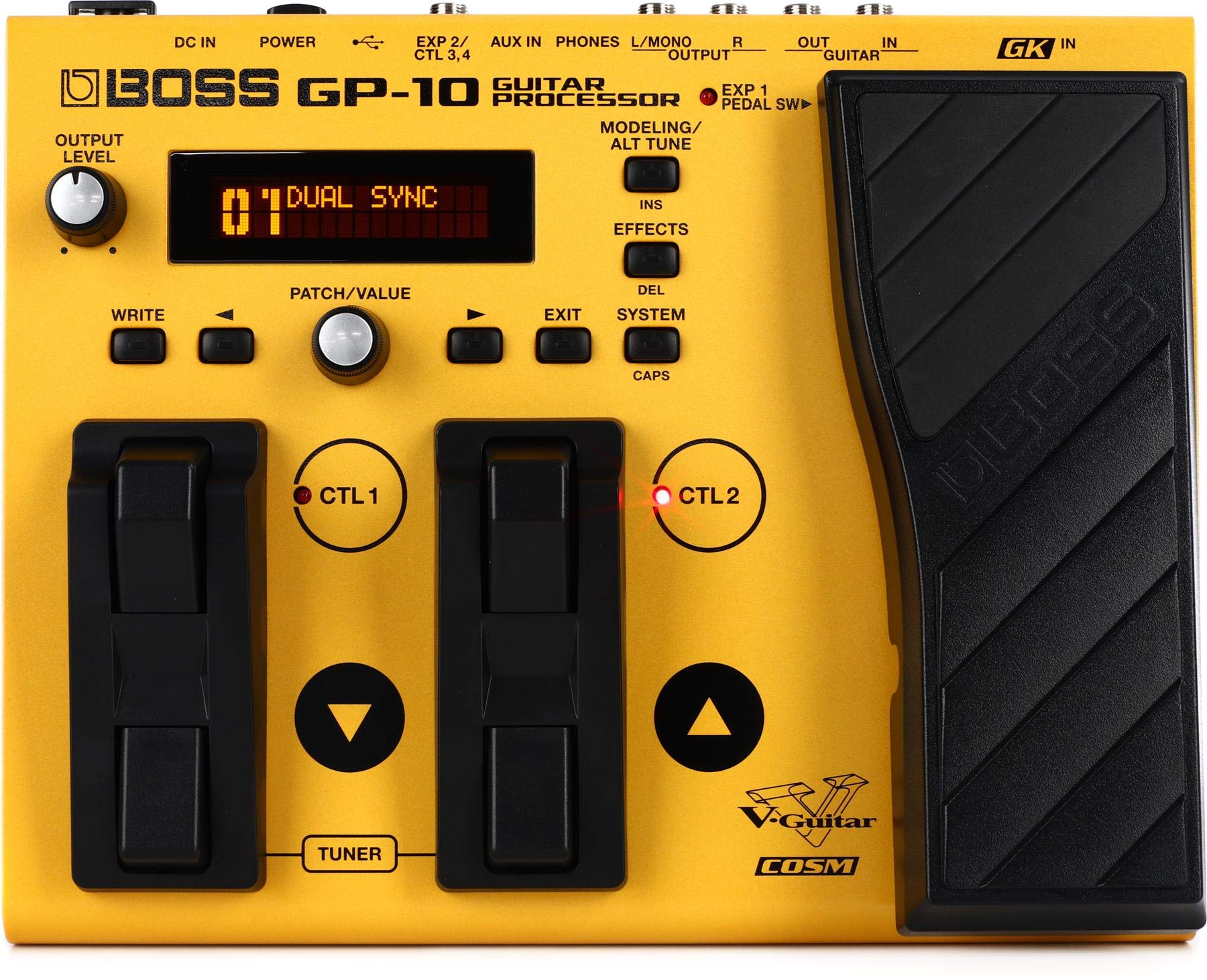 BOSS Gp-10Gk Guitar Processor, Unlimited Sonic Possibilities