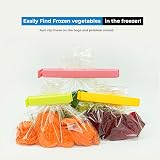 HASSULE 16 Pcs Food Bag Clips 4 Sizes & Colors - Keep Food Fresh view 9