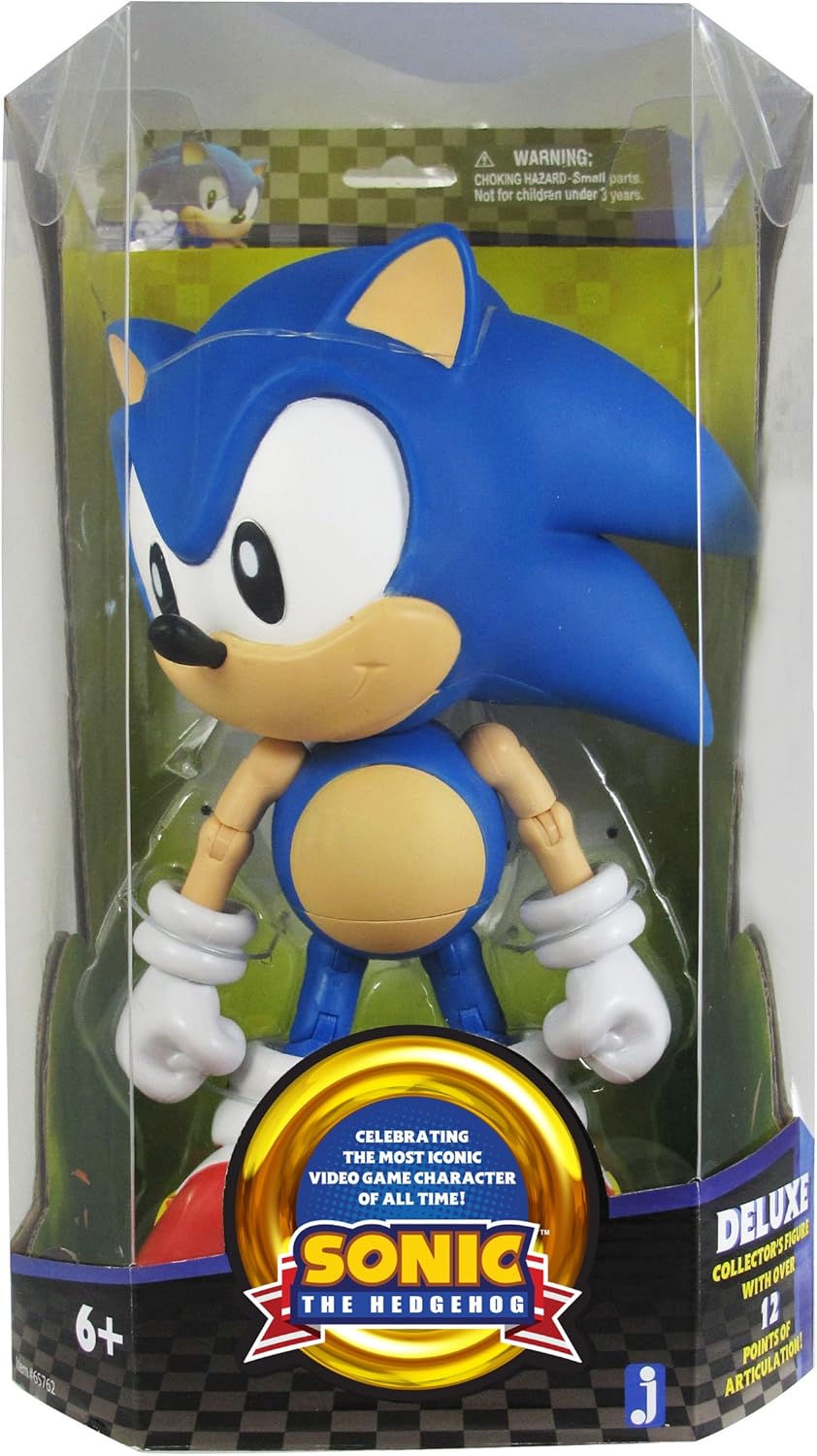 Sonic The Hedgehog 10inch Vinyl Classic Figure Amazon.co.uk Toys & Games