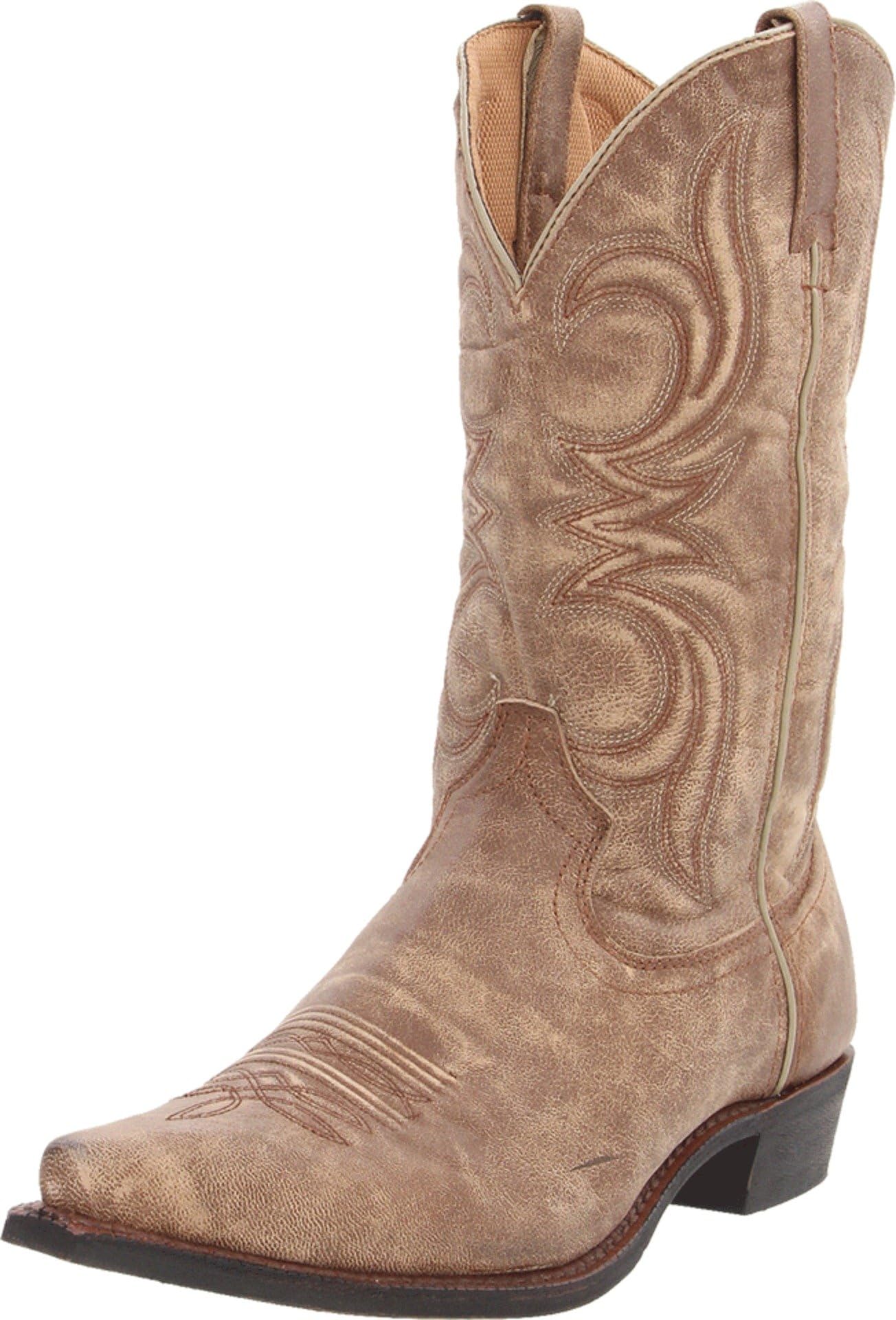 Dingo Men's DI5112 Boot,Tan/Tan Crackle Goat,9.5 3E (WW) US