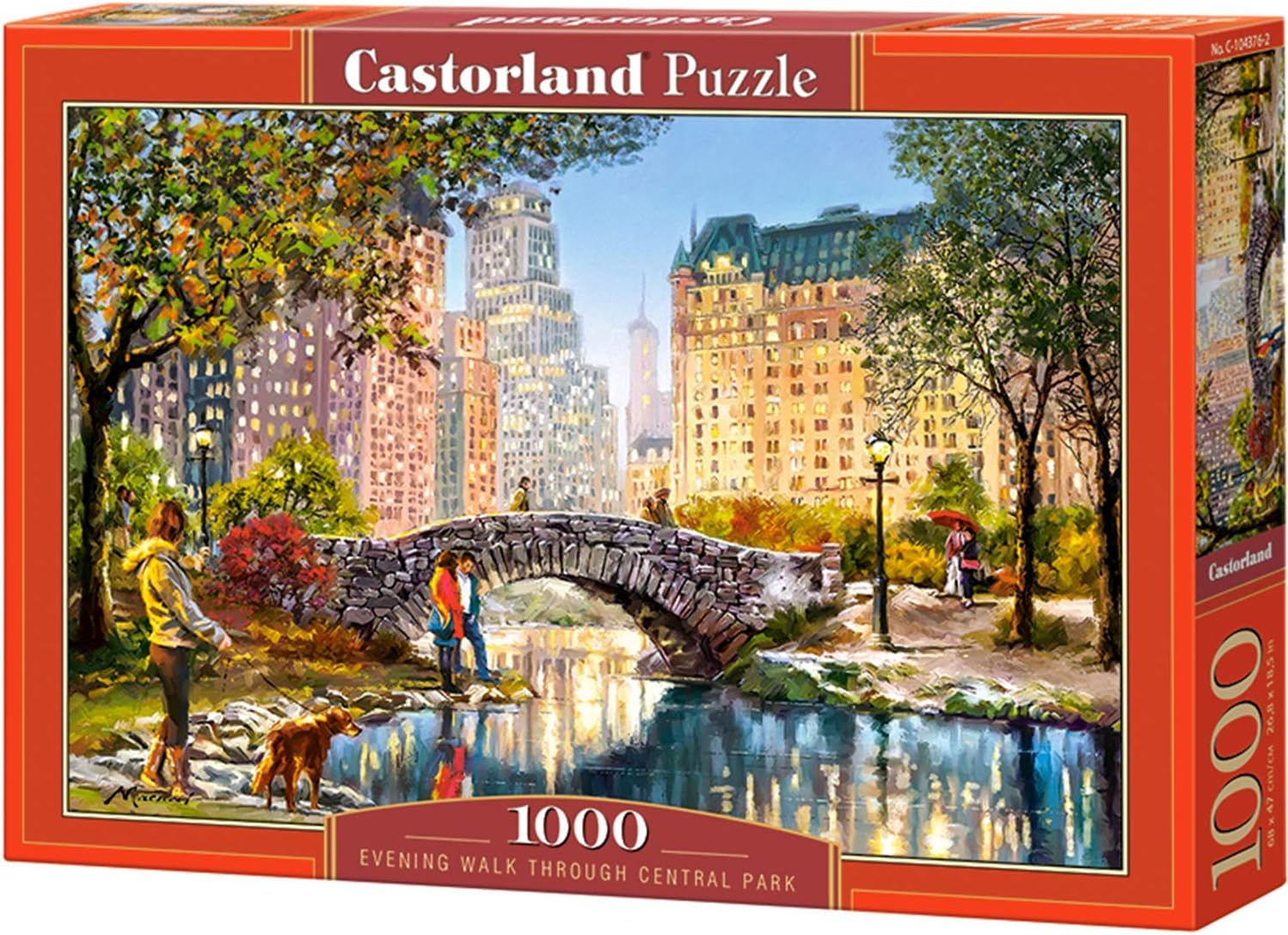 Scenic Puzzles for Adults 1000 Piece Puzzles City Puzzle Central Park New