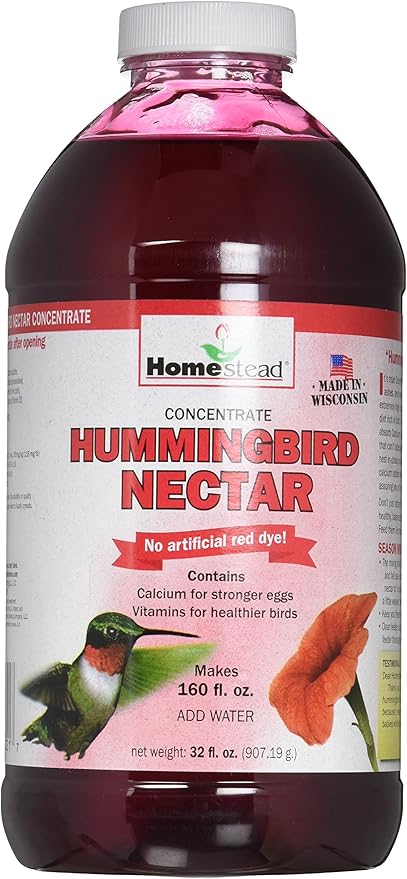 Amazon Com Homestead 32 Oz Hummingbird Red Nectar Concentrate
