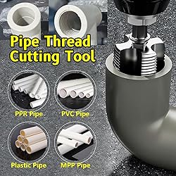 2 PCS Pipe Thread Cutting Tool,Integrated Internal