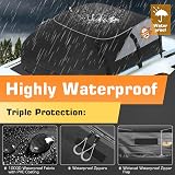 Sailnovo 20 Cubic Feet Car Roof Bag Foldable Soft Roof Box view 4