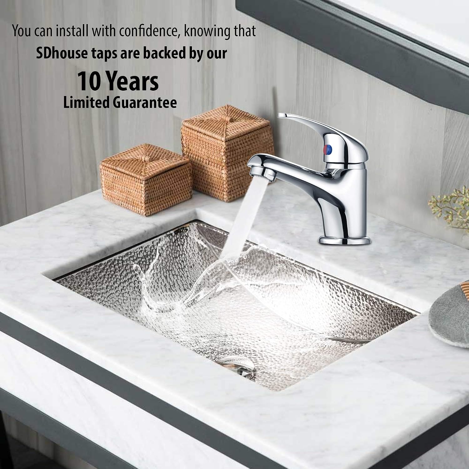 Sdhouse Bathroom Sink Taps With Slotted Pop Up Waste Sdhouse Bathroom Sink Taps With Slotted Pop Up Waste