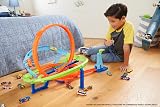 Hot Wheels Lets Race Netflix Action Loop Cyclone Challenge Track Set 1:64 Car view 2