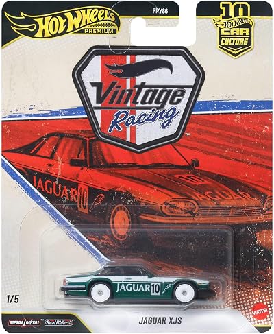 Hot Wheels Premium Car Culture Jaguar XJS 1:64 Real Riders Metal/Metal
