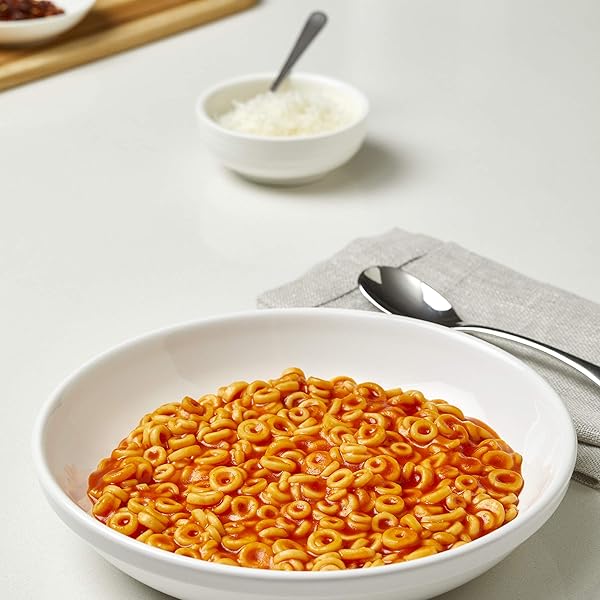 CAMPBELL’S SPAGHETTIOS CANNED PASTA, PLUS CALCIUM, 15.8 OZ. CAN