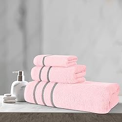 MyOwn Ultra Soft 3 Pack Cotton Towel Set, Contains