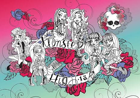 Amazon Co Jp Monster High 2号壁紙壁画 X Large 254x184 Cm Wxh 986p4 Diy 工具 ガーデン