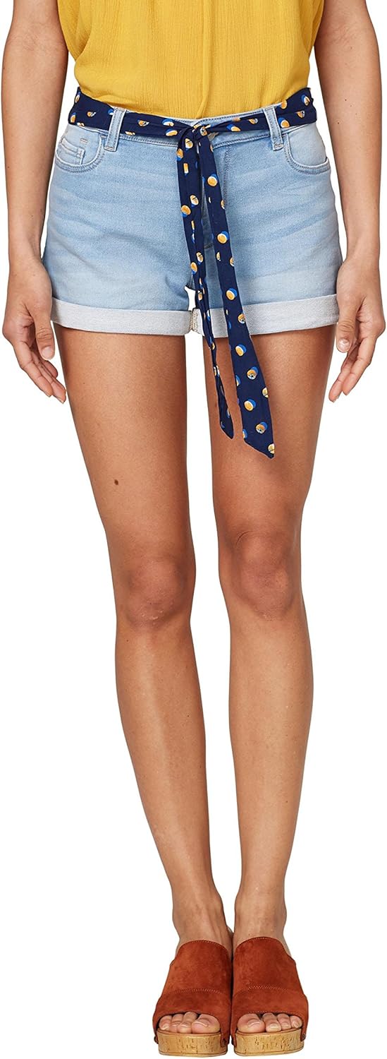 ESPRIT Damen Shorts - Bequeme Freizeit Shorts Im Kalifornien Style