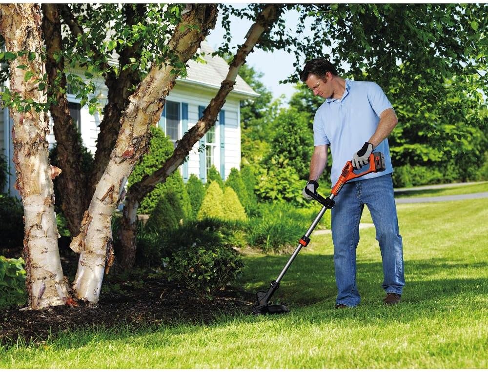BLACK+DECKER (LST136) 40V Max String Trimmer / Edger, 13-Inch : Garden & Outdoor