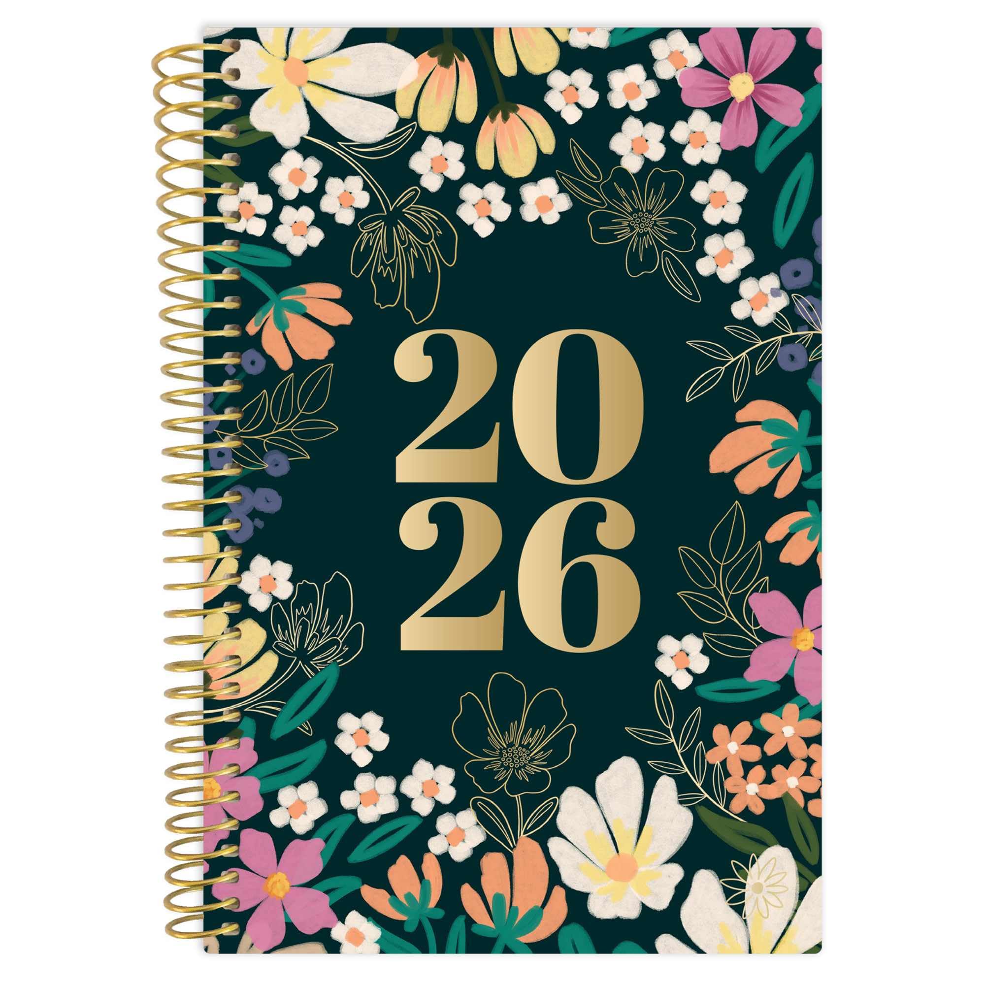 Photo 1 of bloom daily planners 2026 Pocket Planner - 4” x 6” - (January 2026 - December 2026) - MINI Weekly/Monthly Agenda Organizer & Calendar Book - Blooming Wildly