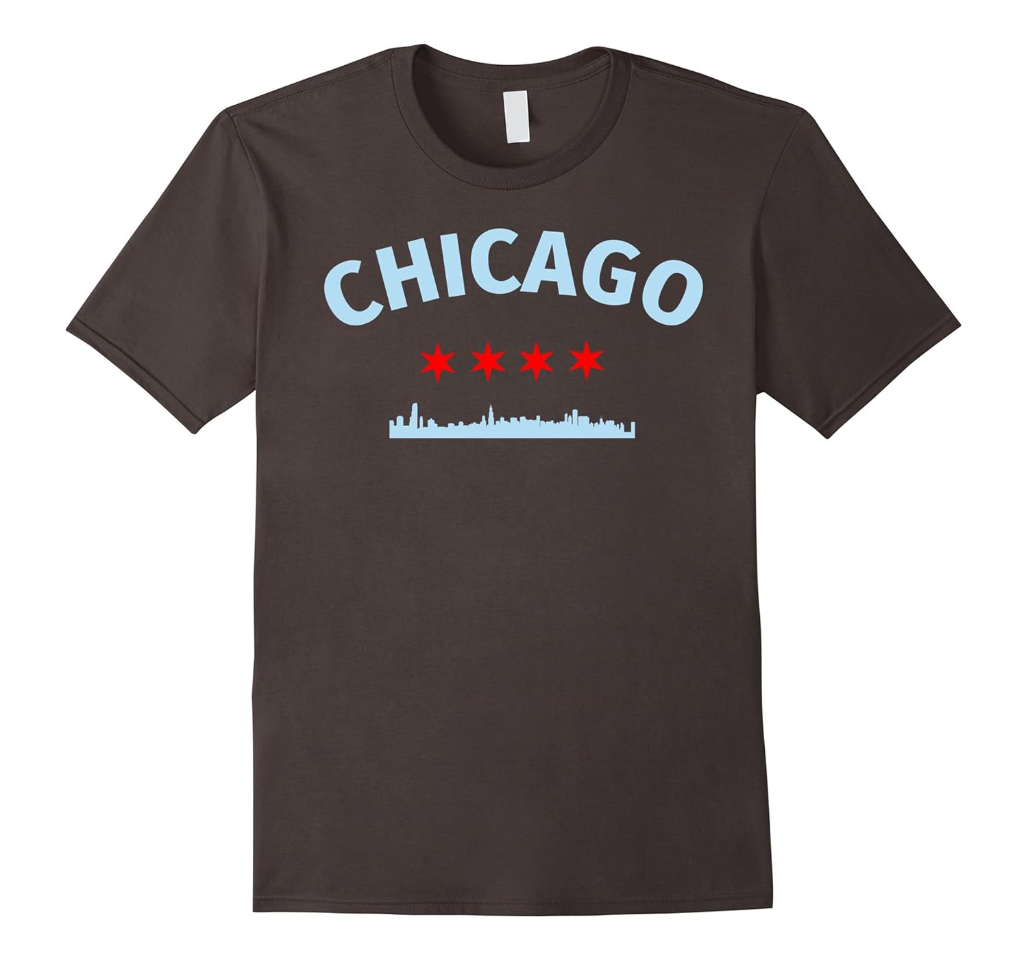 Chicago City Chicago Flag Tshirt Chicago Illinois Tshirt