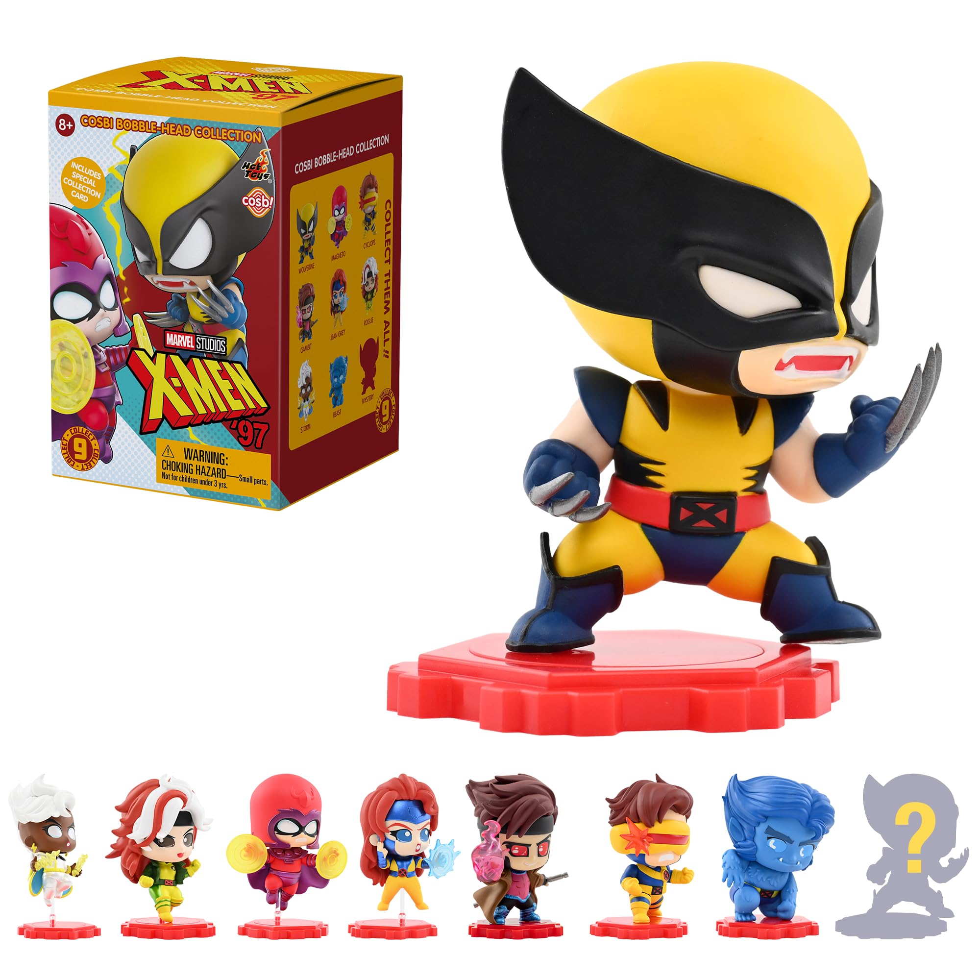 YuMe X-Men 97 Blind Box Collectible Mini Figure & 8 cm