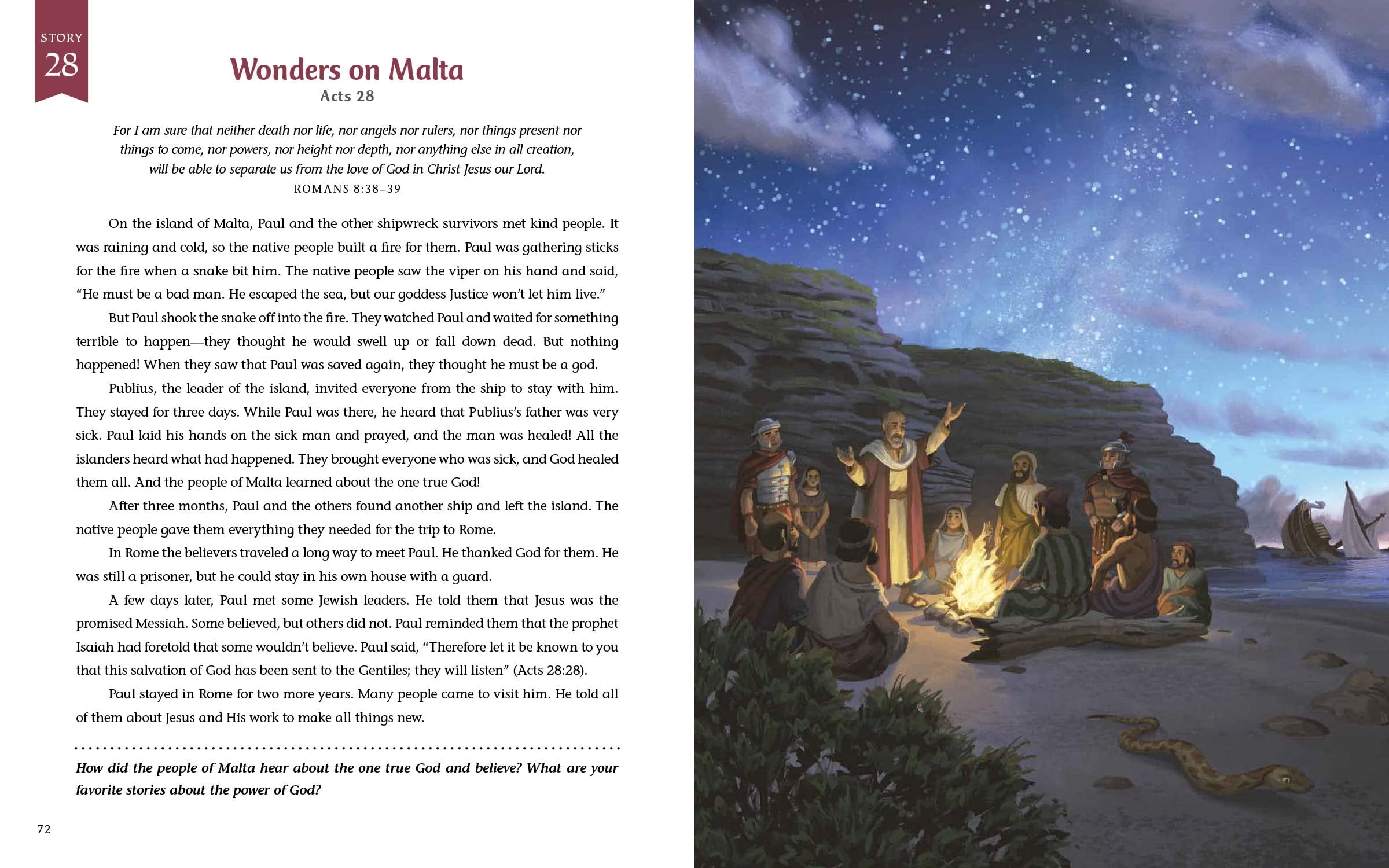 The Go-and-Tell Storybook: 30 Bible Stories Showing Why We Share about Jesus (A Post-Easter Family Devotional about the Acts of the Apostles) (Bible Storybook Series)
