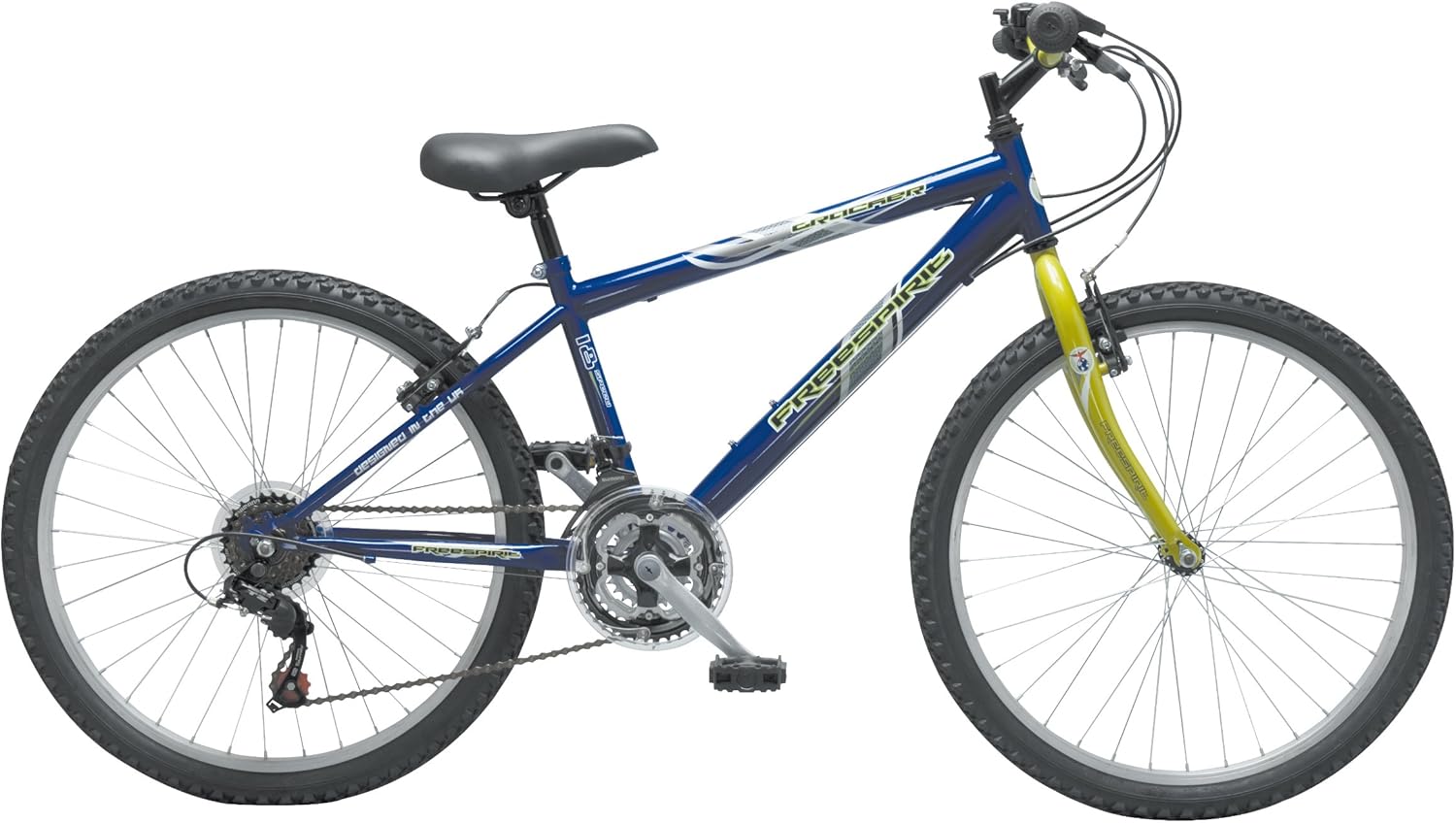 free spirit bike blue