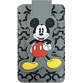 Disney Card Holder Wallet Slim Compact (Mickey Mouse Gray)