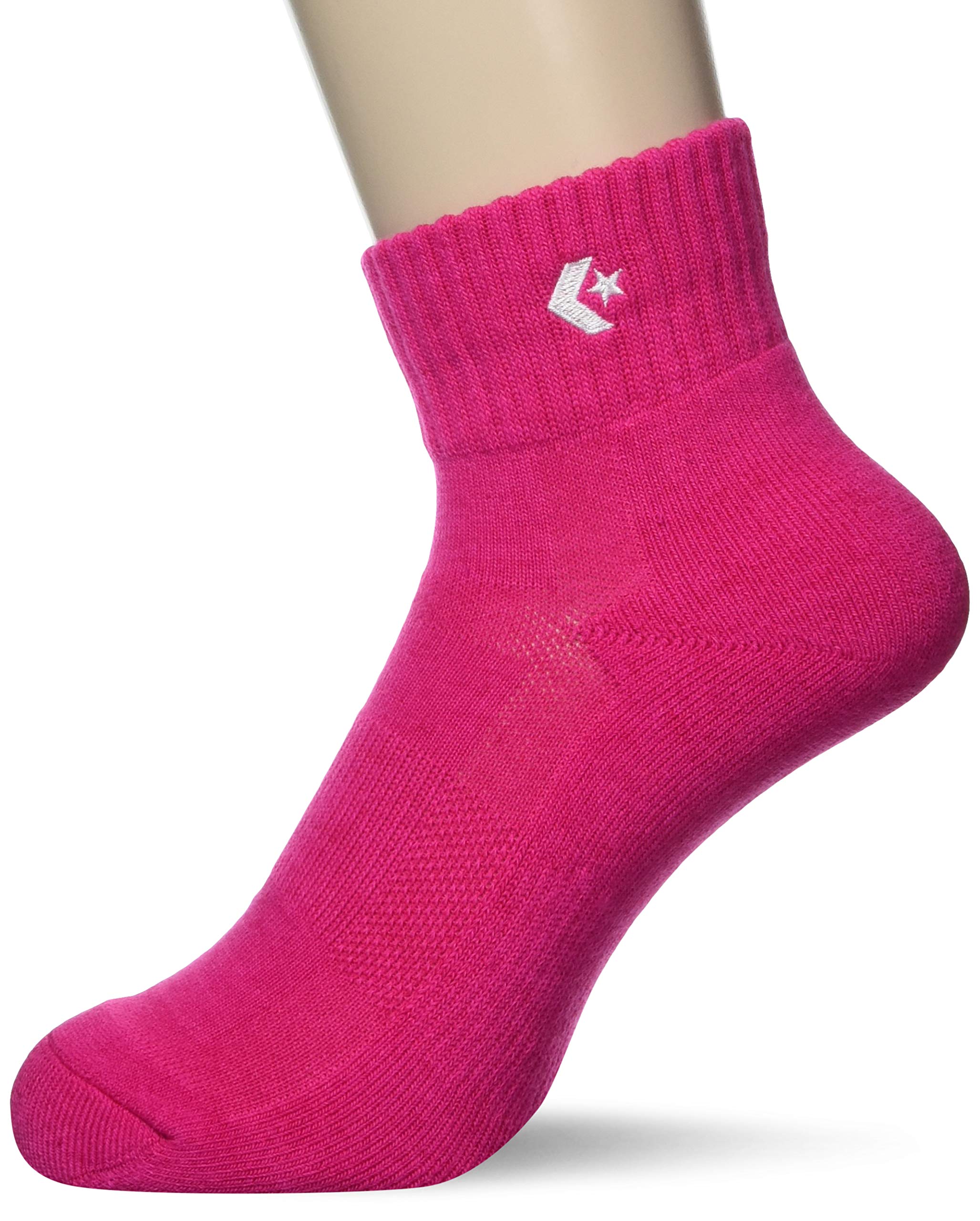 コンバース カラーアンクルソックス マゼンタ 19.0-21.0 cmの商品画像