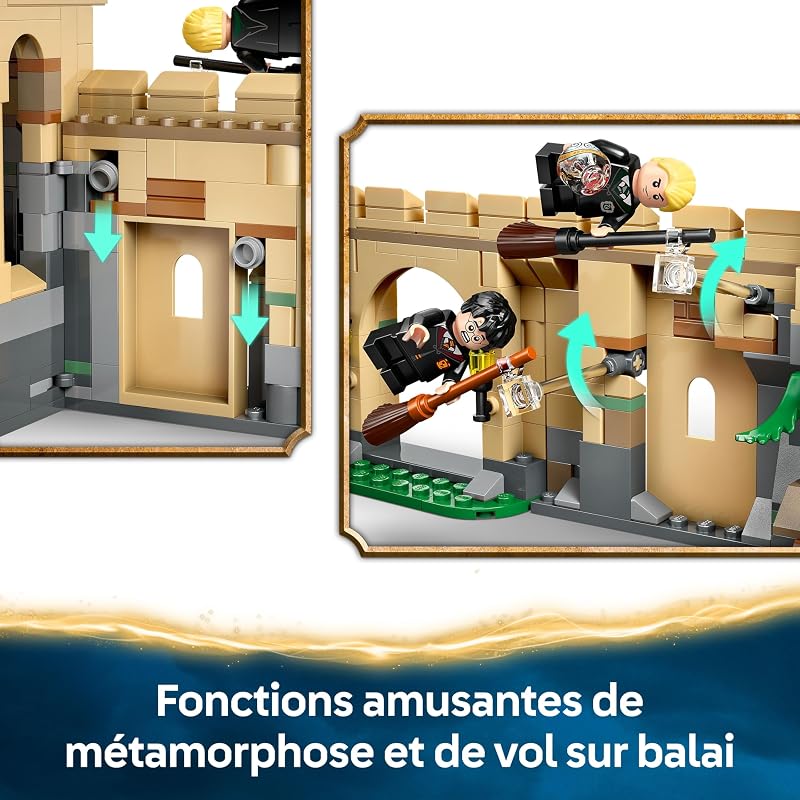 Harry Potter Le château de Poudlard : Les Cours de vol 76447