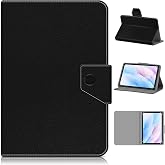 DETUOSI Universal 7.0 inch Tablet Case,7 inch Android Tablet Cover,Black | Travel Portable Protective Folio PU Leather Stand Shell Case for All Kinds of 7.0-7.9 inch