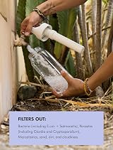 LifeStraw Go Series 1L BPA-Free Water Filter Bottle for Travel Improves Taste view 3