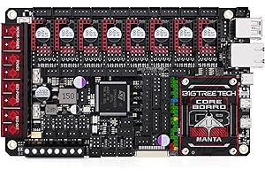 BIGTREETECH Manta M8P V2.0 Integrated Control Board 32Bit Support Klipper, High Speed 3D Printer Silent Motherboard, Compatib