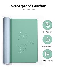 YSAGi Leather Desk Protector, Office Mat, Large