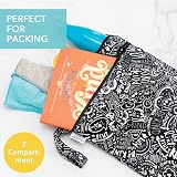 Bumkins Waterproof Wet Dry Bag Baby Travel Be Kind view 2