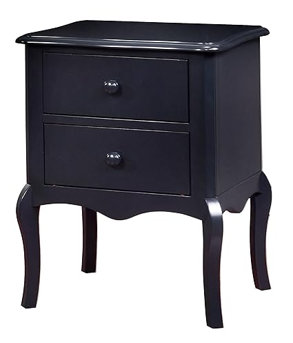 Amazon Com Furniture Of America Carlin 2 Drawer End Table