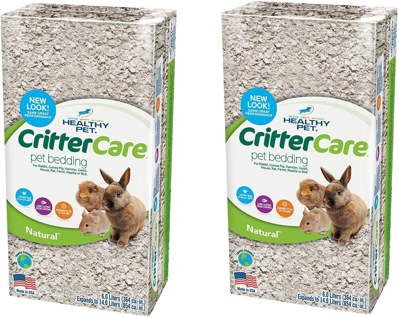 Healthy Pet HPCC Natural Bedding, 14-Liter (Тwo Рack)