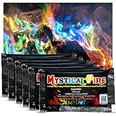 Mystical Fire Color Changing Packets Fire Pits Campfire Long-Lasting Enchanted Multi-Color Magical Family Fun for Indoor Fire