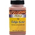 Fiebing's Edge Kote (4oz, Tan) - Leather Edge Paint for Shoes, Furniture, Purses, Couches, Belts - Flexible, Water Resistant, Semi Gloss Color Coating Leather Dye to Protect Natural Edges