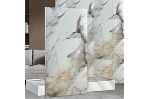 DUAXETONGXIA Marble Peel and Stick Waterproof Wall Panels (10, DU105)
