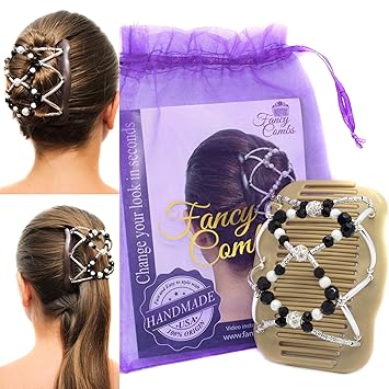 Amazon Com Fancy Combs Hair Accessory Clips For Women Any Hair