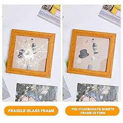 Zonon 5 Pcs Clear Polycarbonate Sheets 12 x 12 x
