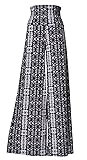 VIV Collection Stretchy Wide Leg Printed Palazzo