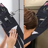 AGRIMONY Cat Funny Hand Towels 25 x 6 Cute Cat Decor Soft Absorbent view 5