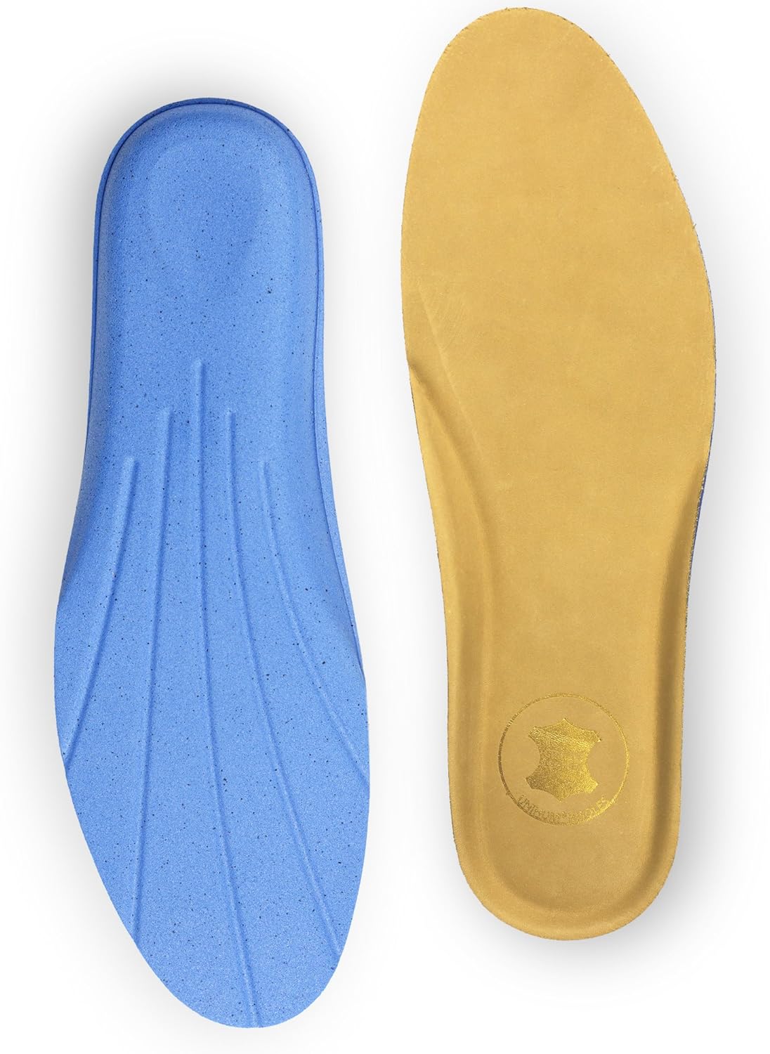 Leather Insoles with Memory Foam and Activated Carbon Boots or Shoes