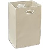Simple Houseware Foldable Closet Laundry Hamper Basket, Beige