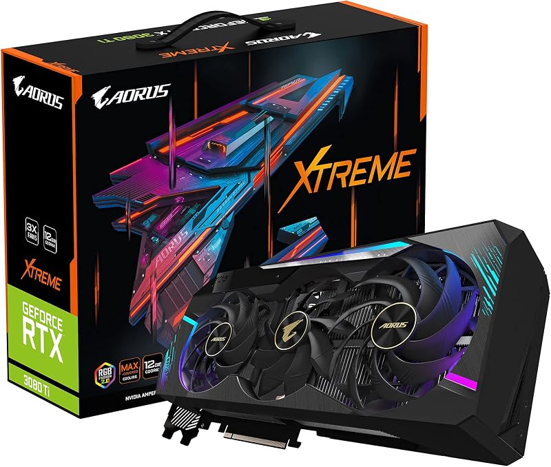 Gigabyte AORUS RTX 3080 Ti XTREME 12GB GDDR6X Graphics Card GV- X-12GD