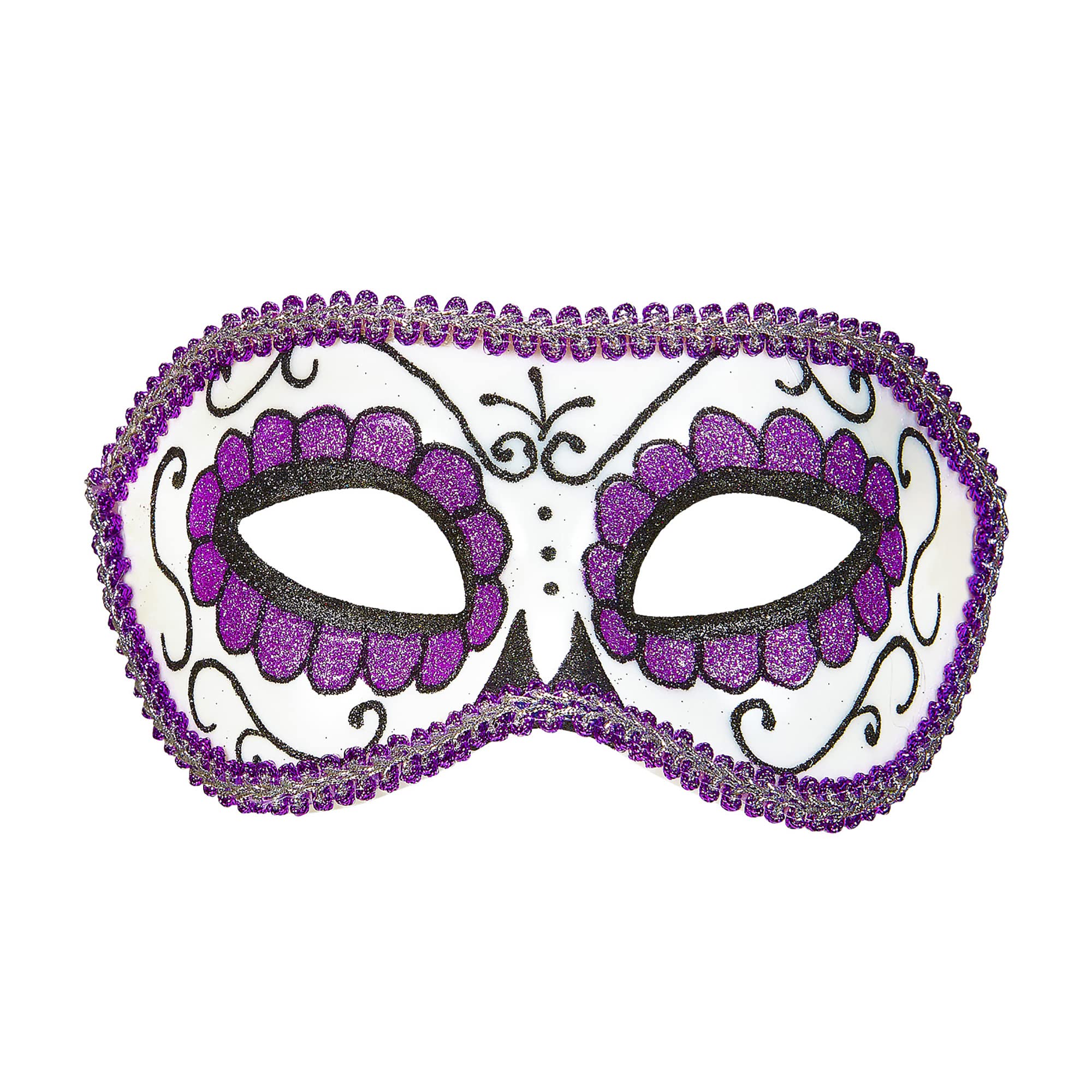 Widmann vd-wdm03854 Dia De Los Muertos Mask, One Size
