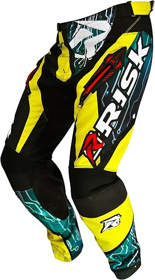 yellow motocross pants