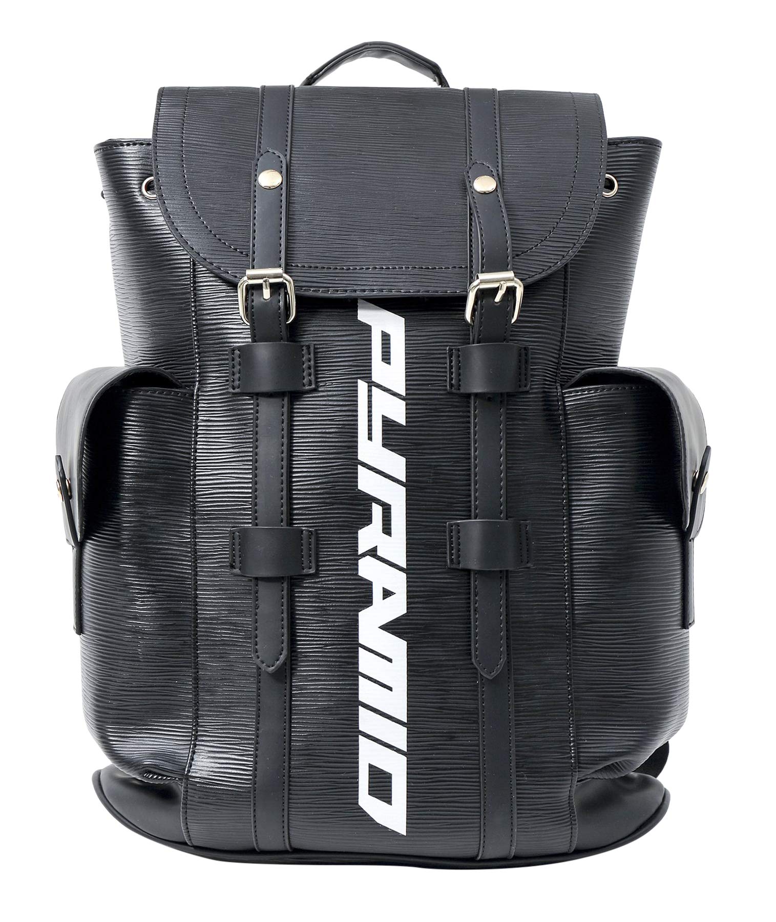 black pyramid backpack